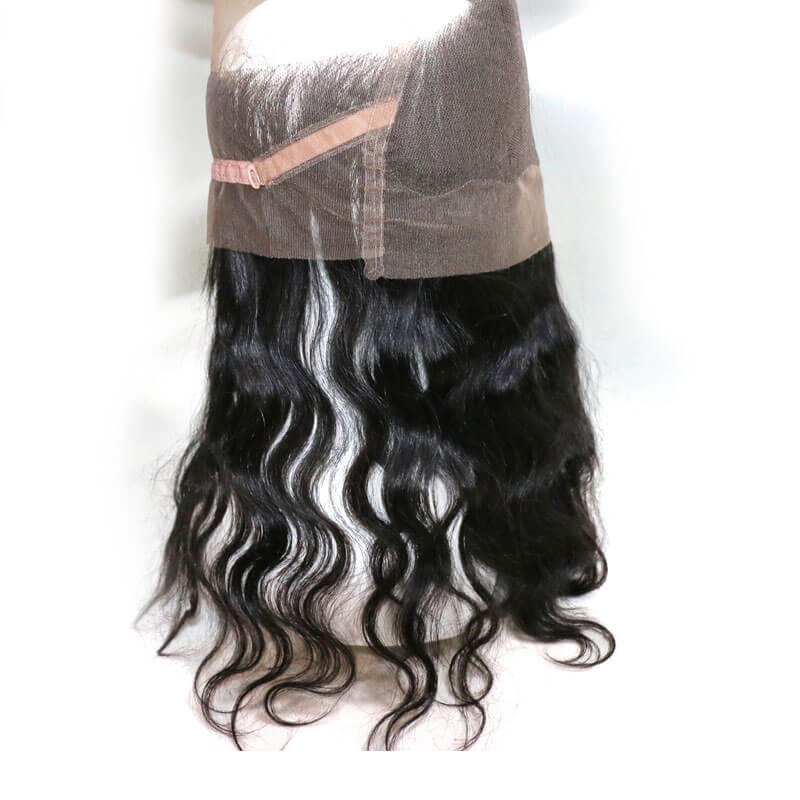 Body Wave Virgin Hair 2 Bundles With 360 Lace Closure Idolra Wavy Human Hair Weave Extensions